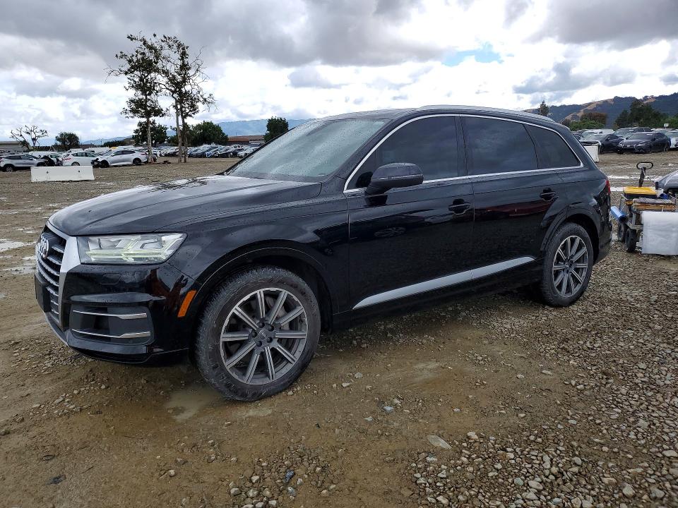 2018 Audi VIN WA1LAAF7XJD017042 COPART salvage auction — REAR END, Ca - Salvage Certificate, sold $7,900 on 2026-07-02 (photo 1)