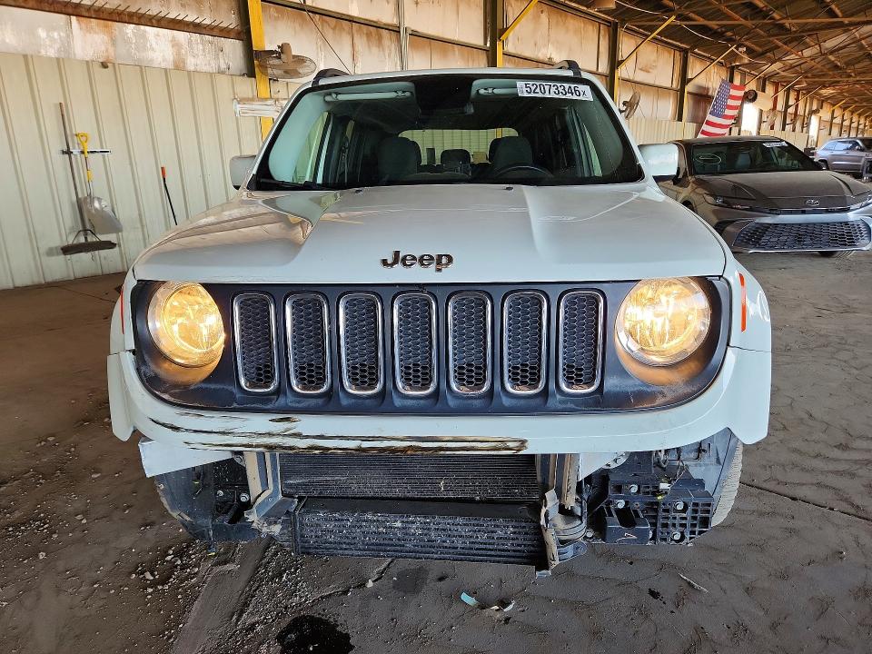 2016 Jeep Renegade VIN ZACCJABW5GPD76599 COPART salvage auction — FRONT END, Salvage Title, sold $3,000 on 2026-08-03 (photo 5)