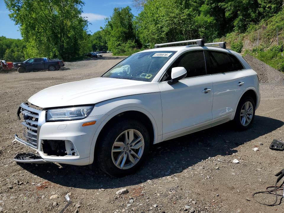 2020 Audi Q5 VIN WA1ANAFY2L2041807 — COPART salvage auction photo