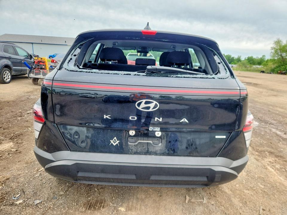 2026 Hyundai Kona VIN KM8HACAB8TU348493 COPART salvage auction — HAIL, OH - CERT OF TITLE-SALVAGE, sold $9,100 on 2026-07-09 (photo 6)