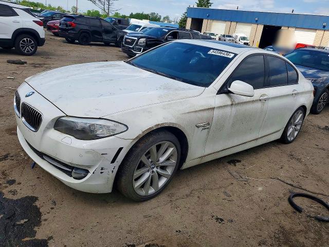 2012 BMW 5er VIN WBAFU7C53CDU62545 COPART salvage auction — FRONT END, Mt - Certificate Of Title, sold $850 on 2026-07-06 (photo 1)