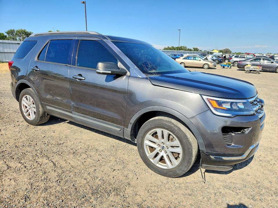2019 Ford Explorer VIN 1FM5K8D84KGA87650 COPART salvage auction — FRONT END, Ca - Dis/Dlr/Exp Only Lien Papers, sold $6,200 on 2026-07-02 (photo 4)