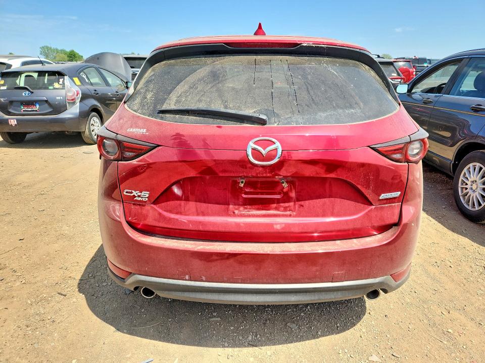 2018 Mazda VIN JM3KFBDM9J0310916 COPART salvage auction — FRONT END, Il - Salvage Certificate, sold $2,200 on 2026-07-28 (photo 6)