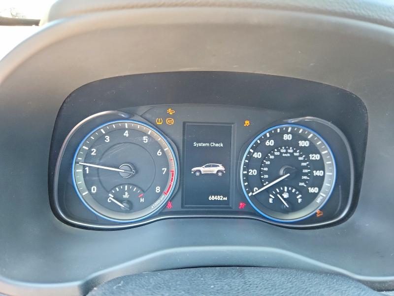 2020 Hyundai VIN KM8K33A59LU433899 COPART salvage auction — HAIL, Mo - Salvage Certificate Of Title, sold $3,600 on 2026-07-27 (photo 9)