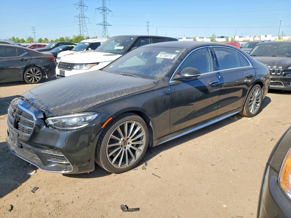 2022 Mercedes-benz S-klasse VIN W1K6G7GB2NA149586 — COPART salvage auction photo
