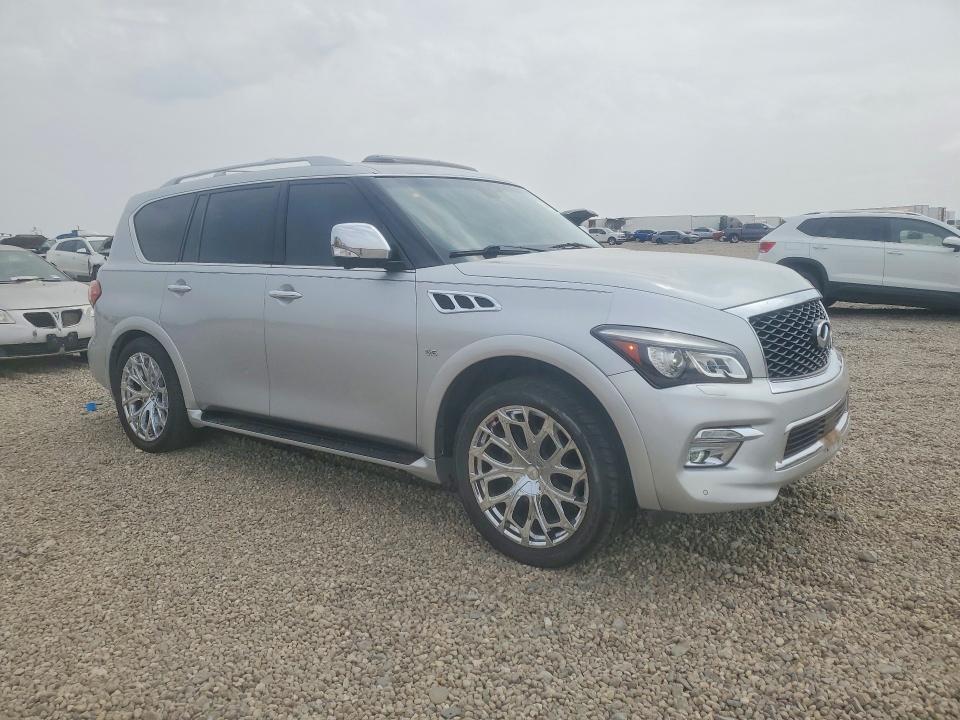2017 Infiniti VIN JN8AZ2NE0H9153970 COPART salvage auction — REAR END, Tx - Salvage Vehicle Title, sold $3,550 on 2026-07-14 (photo 4)