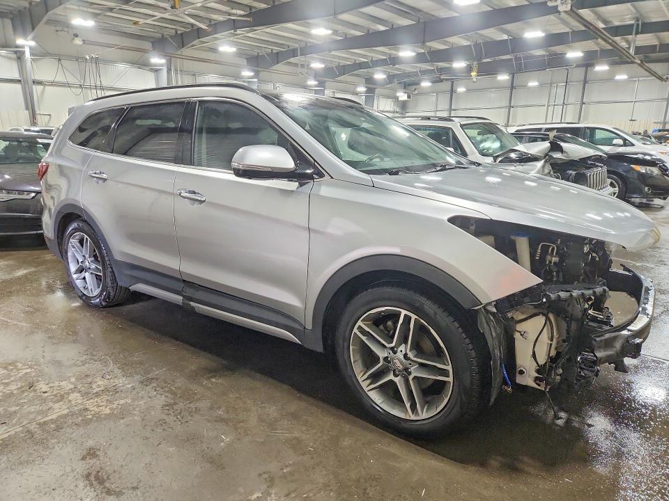 2017 Hyundai VIN KM8SRDHFXHU232023 COPART salvage auction — FRONT END, Mn - Cert Of Title-Salvage, sold $2,300 on 2026-07-14 (photo 4)