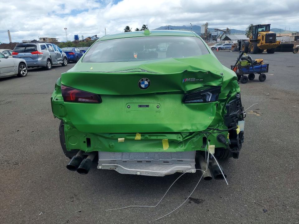 2025 BMW VIN WBA33GG08S7T09614 COPART salvage auction — REAR END, Hi - Certificate Of Salvage, sold $150 on 2026-07-27 (photo 6)