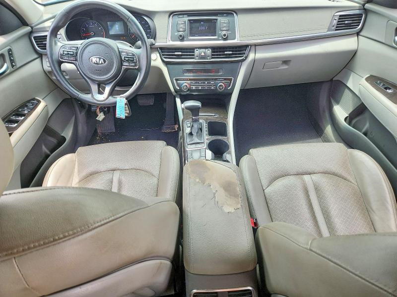 2016 Kia VIN 5XXGU4L31GG062158 COPART salvage auction — FRONT END, Tx - Salvage Vehicle Title, sold $750 on 2026-07-24 (photo 8)