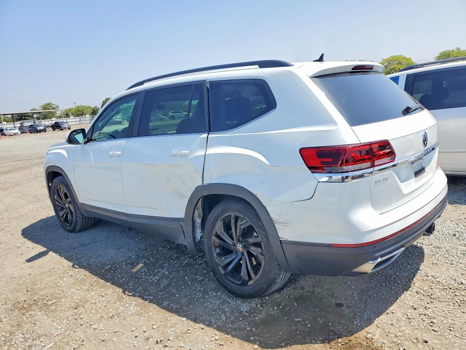 2022 Volkswagen VIN 1V2WR2CA7NC538568 COPART salvage auction — REAR END, CA - SALVAGE CERTIFICATE, sold $8,200 on 2026-07-02 (photo 2)