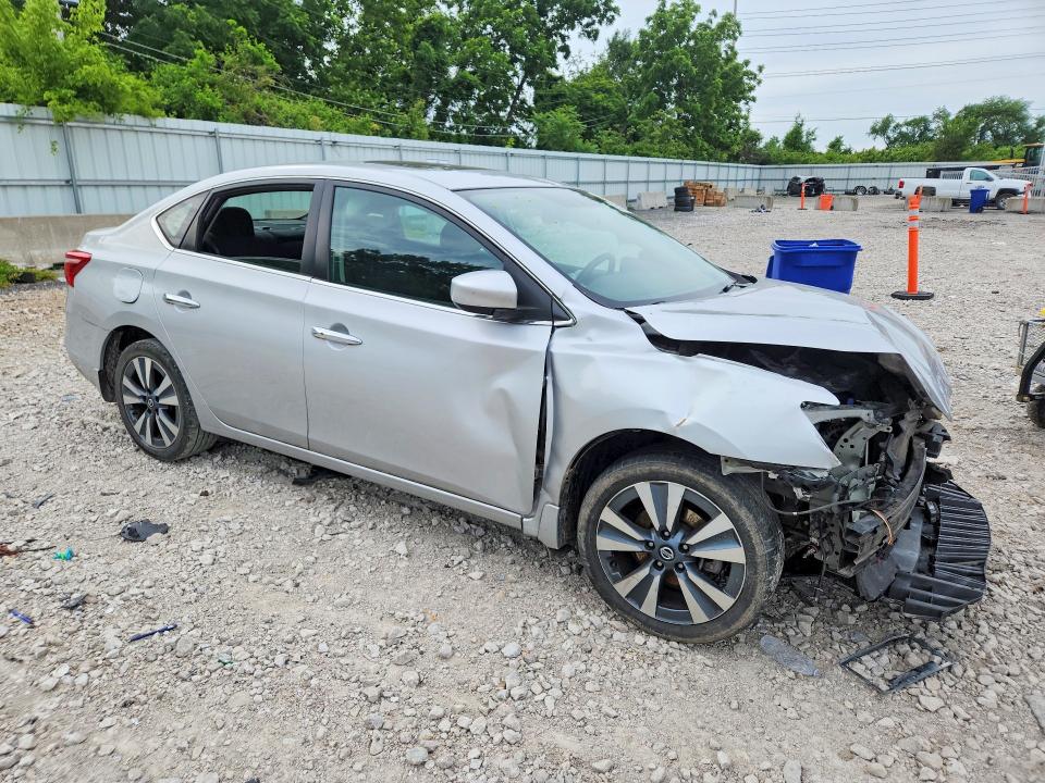 2019 Nissan Sentra VIN 3N1AB7AP4KY445890 COPART salvage auction — FRONT END, Mo - Salvage Certificate Of Title, sold $1,050 on 2026-07-02 (photo 4)