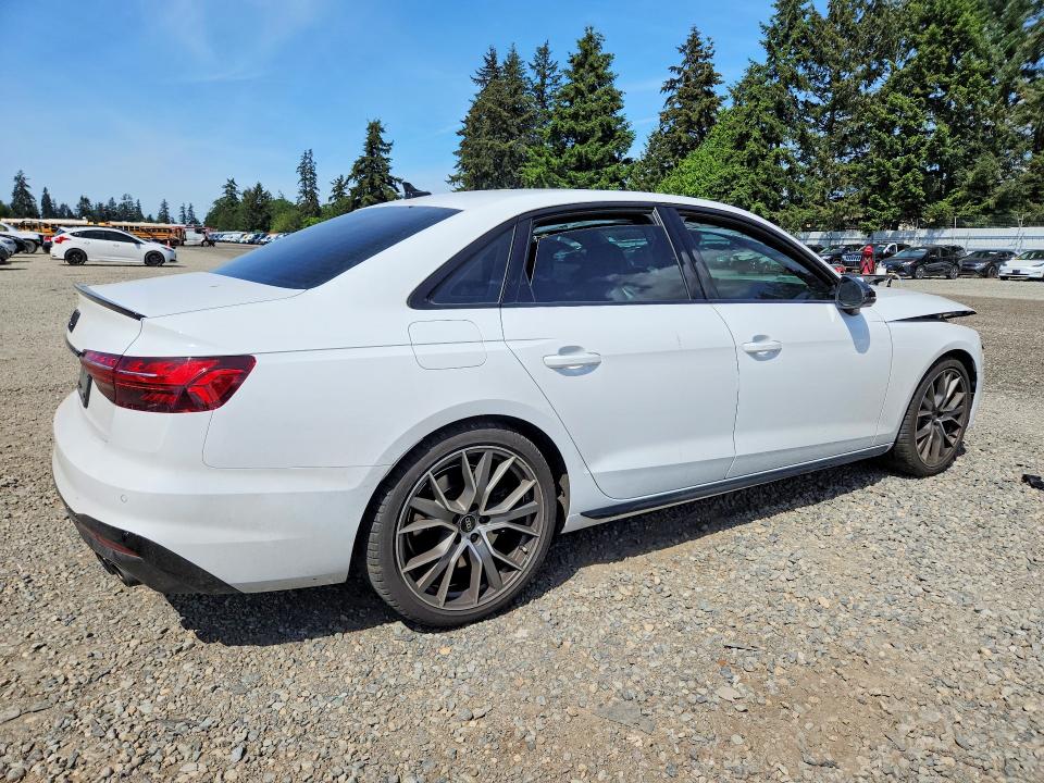 2024 Audi Rs4 VIN WAUB4AF49RA047075 COPART salvage auction — FRONT END, FL - CERT OF TITLE SLVG REBUILDABLE, sold $9,300 on 2026-07-14 (photo 3)