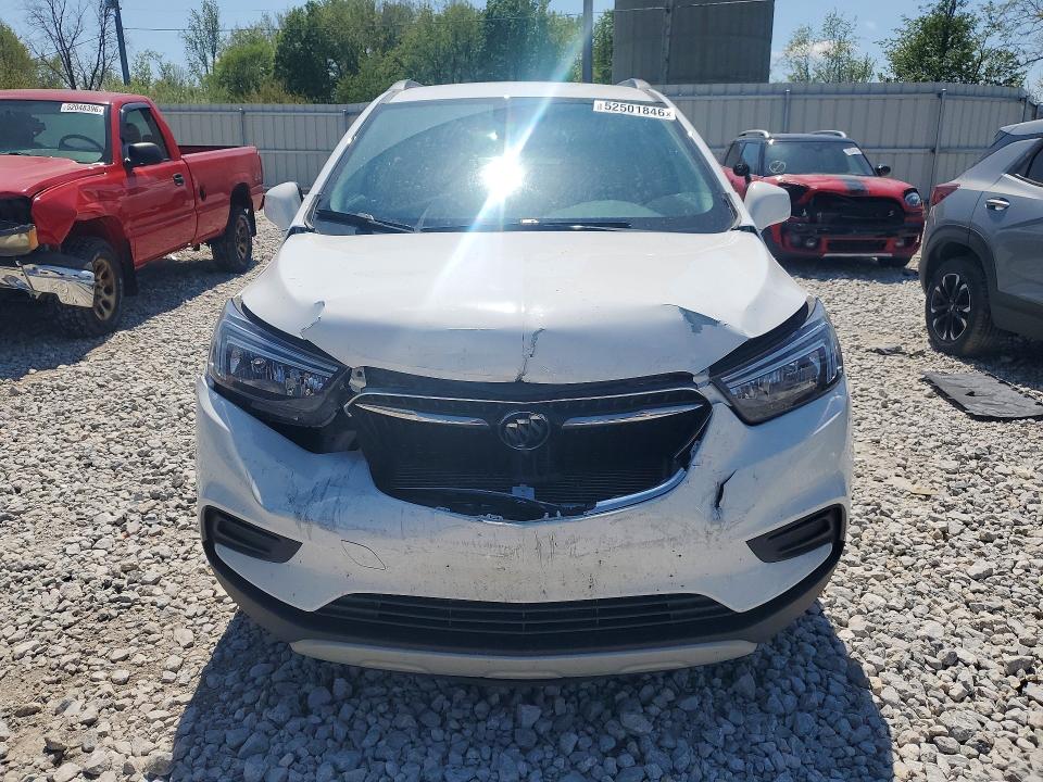 2022 Buick . VIN KL4CJESM2NB540026 COPART salvage auction — FRONT END, Mi - Cert Of Title-Salvage Vehicle, sold $2,100 on 2026-07-23 (photo 5)