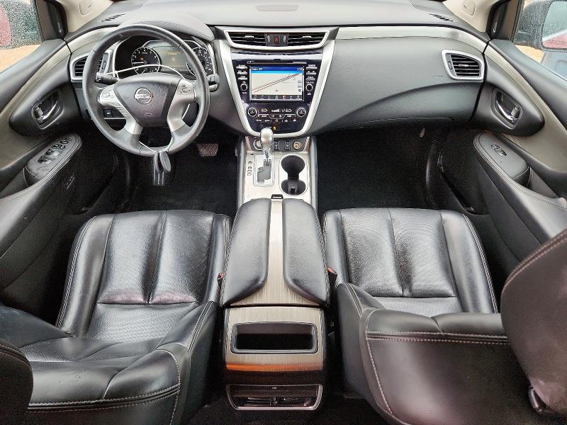 2017 Nissan Murano VIN 5N1AZ2MH0HN172478 COPART salvage auction — FRONT END, Mo - Salvage Certificate Of Title, sold $2,700 on 2026-07-22 (photo 8)