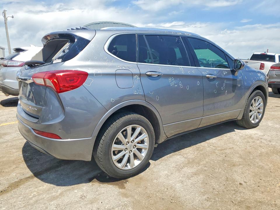 2020 Buick Envision VIN LRBFXCSA3LD017481 COPART salvage auction — HAIL, Ks - Cert Of Title-Salvage, sold $4,450 on 2026-07-20 (photo 3)