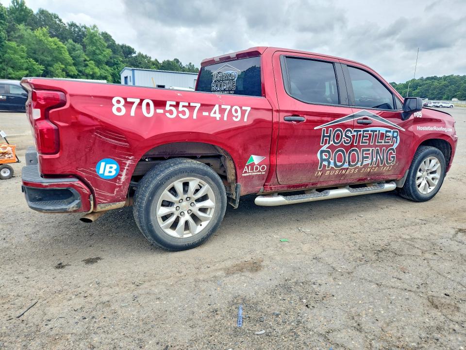 2022 Chevrolet Silverado VIN 1GCPWBEK7NZ151035 COPART salvage auction — FRONT END, La - Cert Of Title-Salvage, sold $7,100 on 2026-07-02 (photo 3)