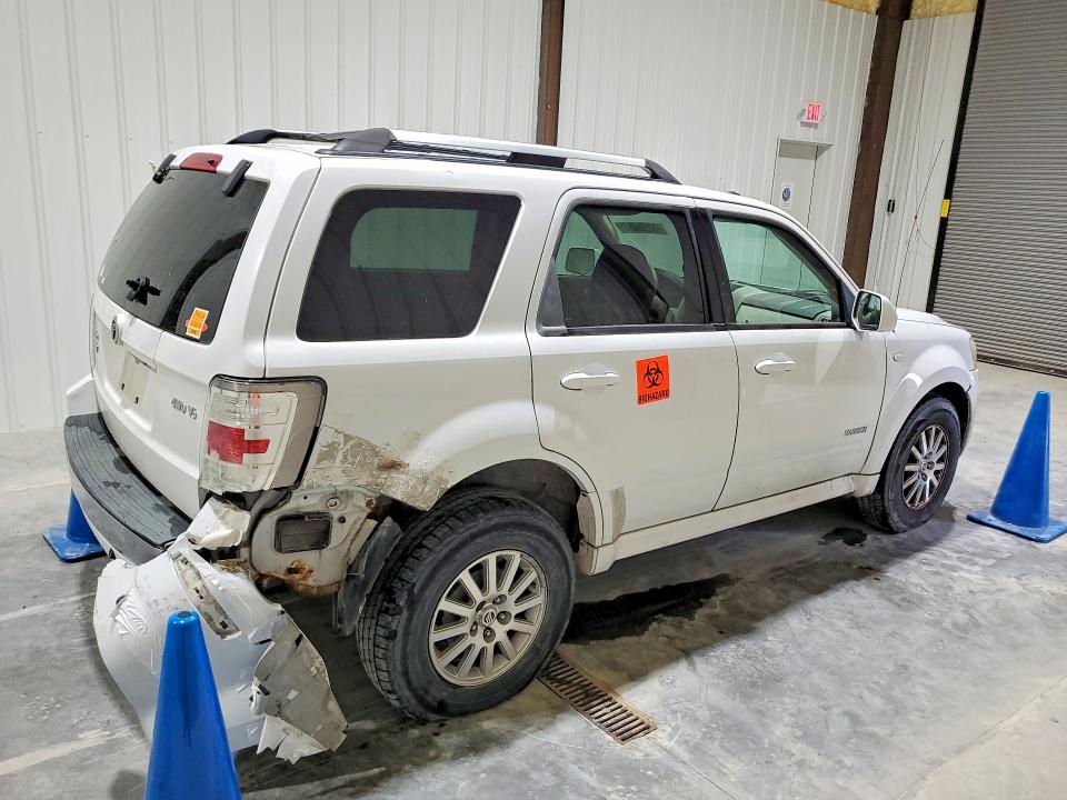 2008 Mercury Mariner VIN 4M2CU97148KJ10581 COPART salvage auction — REAR END, Il - Cert Of Title-Corrected, sold $125 on 2026-07-09 (photo 3)
