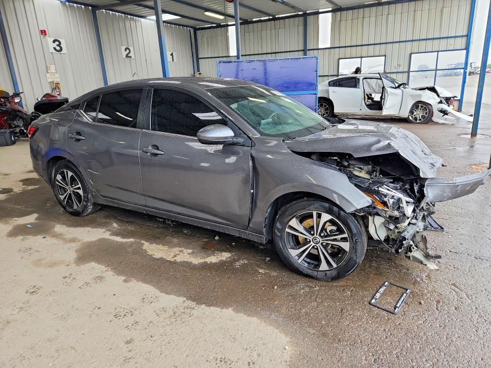2021 Nissan Sentra VIN 3N1AB8CV4MY273591 COPART salvage auction — FRONT END, Co - Public - Salvage Title, sold $850 on 2026-07-09 (photo 4)