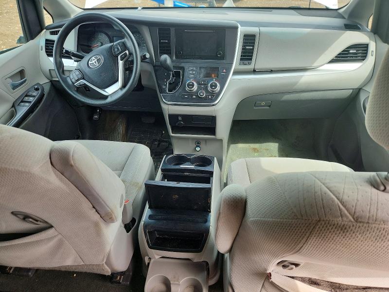 2016 Toyota Sienna VIN 5TDKK3DC3GS696983 COPART salvage auction — SIDE, IL - SALVAGE CERTIFICATE, sold $1,400 on 2026-07-02 (photo 8)