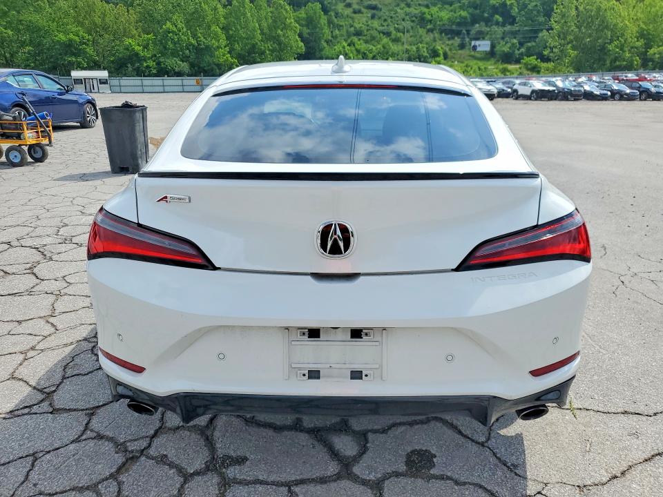 2024 Acura Integra VIN 19UDE4H6XRA011468 COPART salvage auction — FRONT END, Wv - Salvage Certificate, sold $10,800 on 2026-07-30 (photo 6)