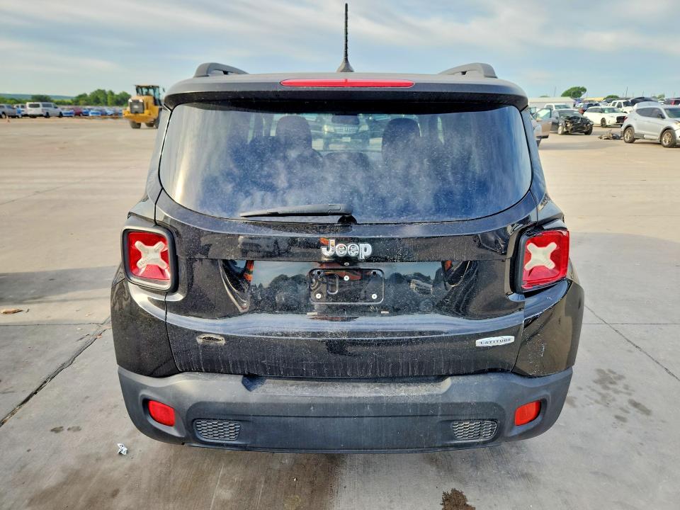 2015 Jeep Renegade VIN ZACCJABTXFPB27039 COPART salvage auction — HAIL, Tx - Certificate Of Title, sold $1,300 on 2026-07-02 (photo 6)