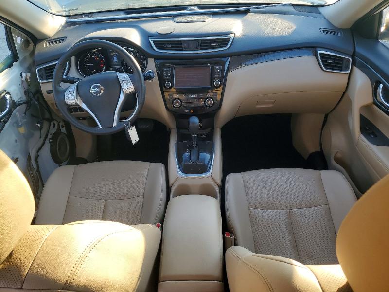 2016 Nissan Rogue VIN KNMAT2MT6GP704295 COPART salvage auction — FRONT END, Ga - Cert Of Title-Salvage, sold $3,000 on 2026-07-07 (photo 8)