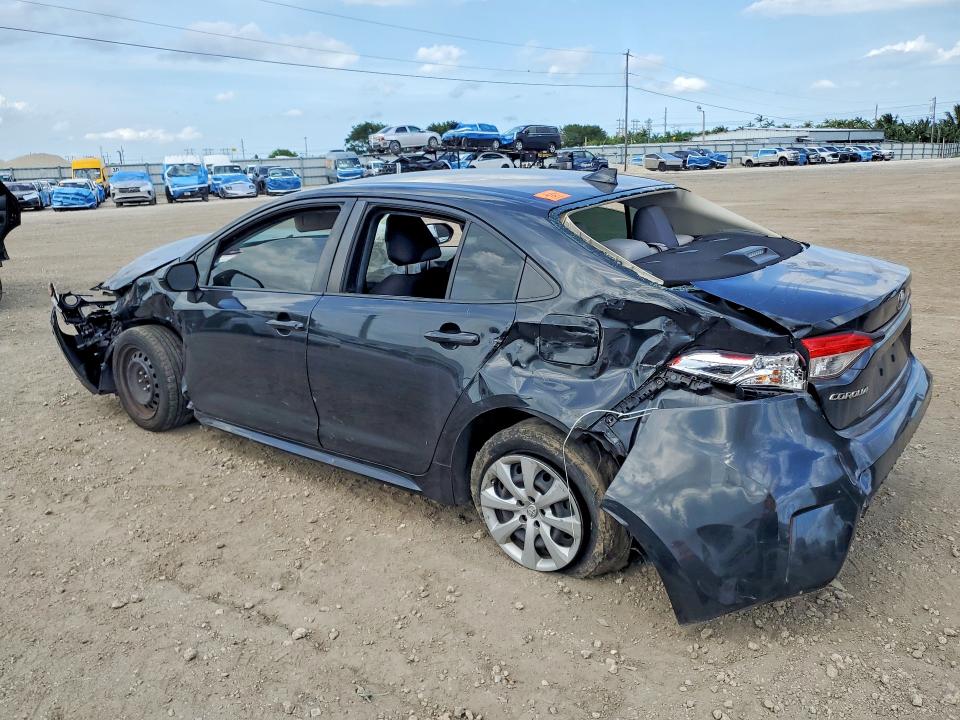 2022 Toyota Corolla VIN JTDEPMAE6NJ216536 COPART salvage auction — FRONT END, Fl - Certificate Of Destruction, sold $1,650 on 2026-07-06 (photo 2)