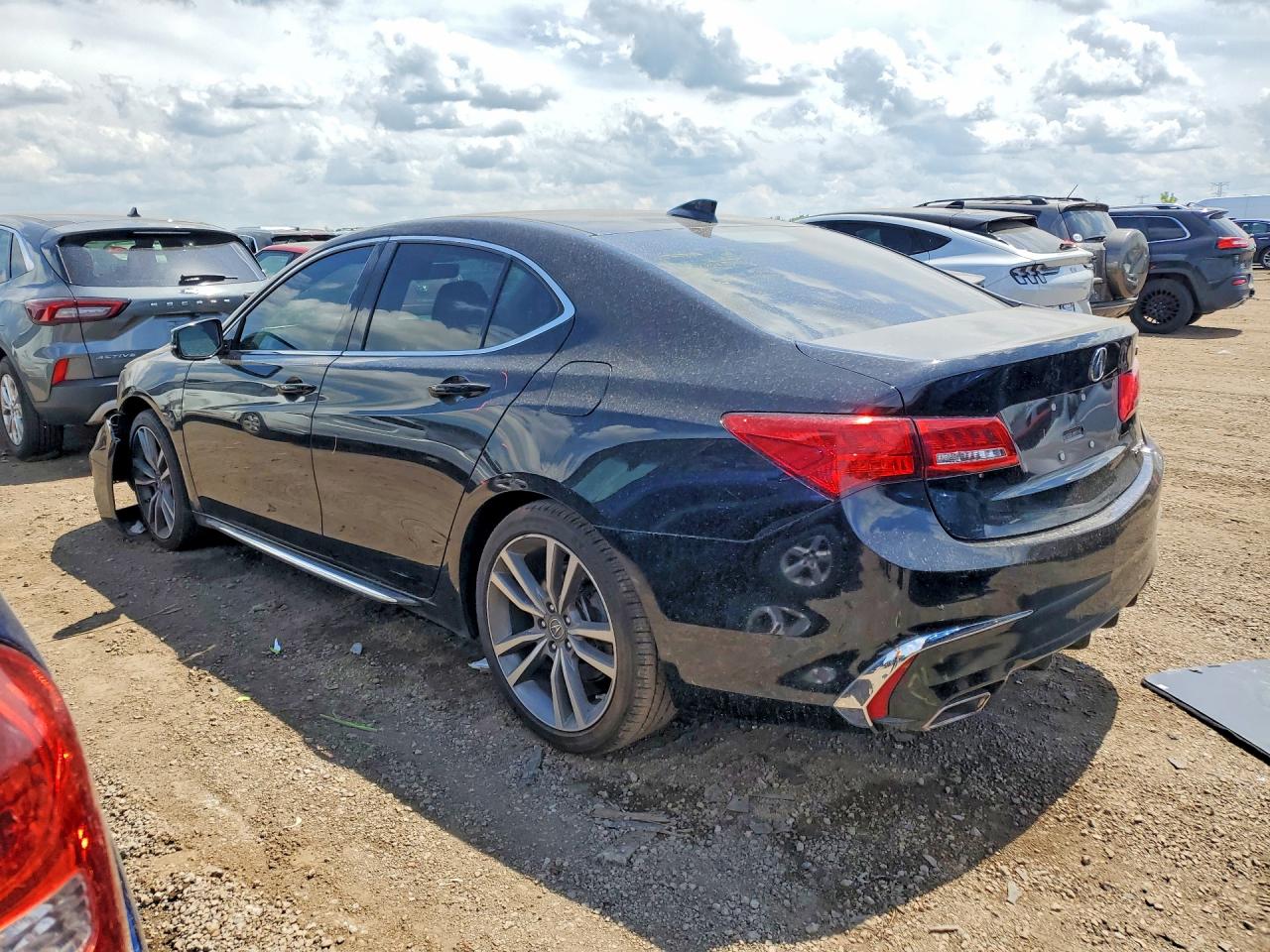 2019 Acura TLX VIN 19UUB3F40KA003342 COPART salvage auction — Front End, WV - SALVAGE CERTIFICATE, sold $6,800 on 2026-06-25 (photo 2)