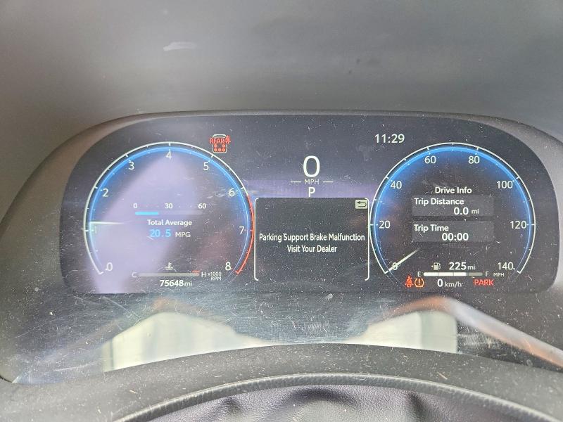 2023 Toyota Highlander VIN 5TDKDRBH5PS523347 COPART salvage auction — REAR END, Ca - Salvage Certificate, sold $15,800 on 2026-07-20 (photo 9)