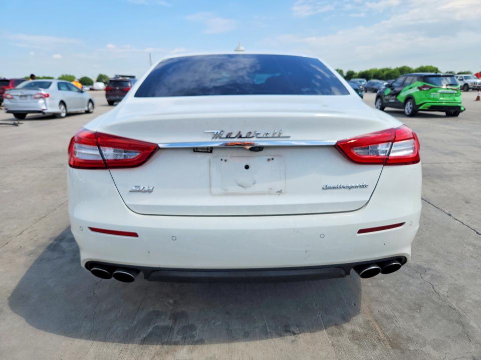 2019 Maserati Quattroporte VIN ZAM56YRA0K1314707 COPART salvage auction — FRONT END, Tx - Certificate Of Title, sold $175 on 2026-08-06 (photo 6)