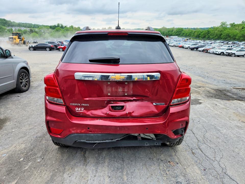 2018 Chevrolet Trax VIN 3GNCJRSB4JL198140 COPART salvage auction — REAR END, Pa - Certificate Of Salvage, sold $3,050 on 2026-07-02 (photo 6)