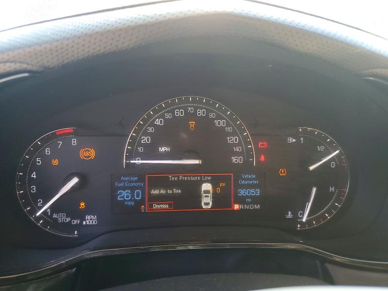 2018 Cadillac VIN 1G6AR5SX0J0103926 COPART salvage auction — FRONT END, Tx - Salvage Vehicle Title, sold $4,450 on 2026-07-10 (photo 9)