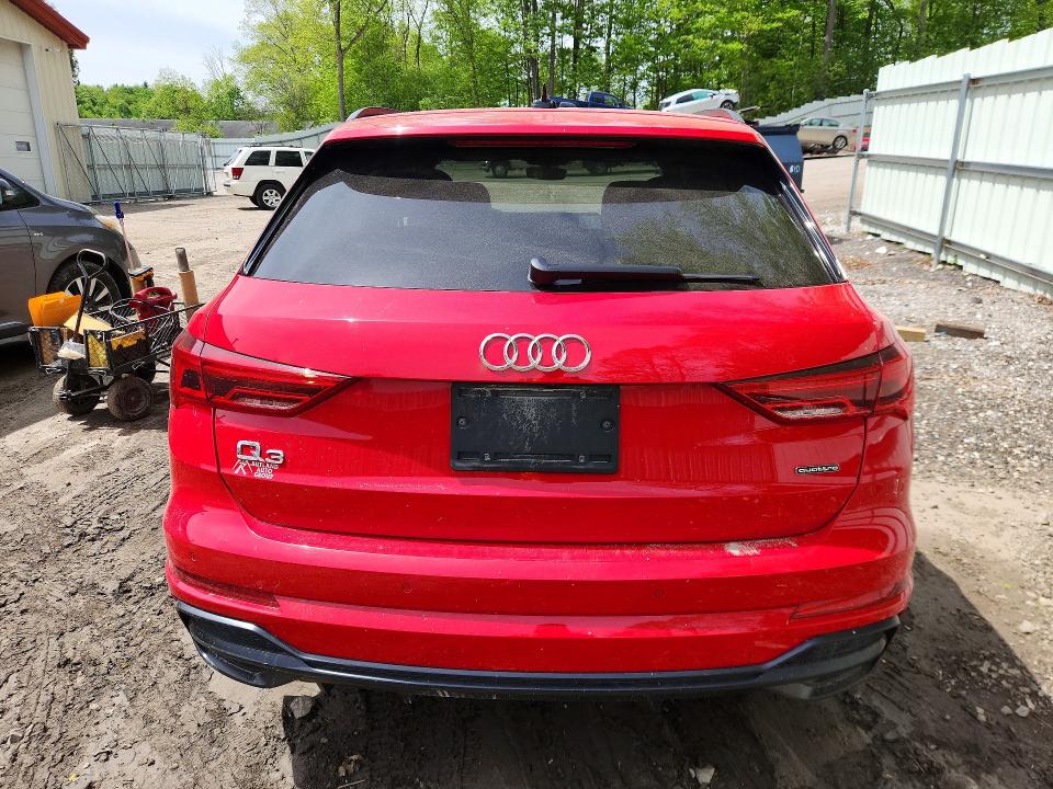2021 Audi Q3 VIN WA1EECF32M1127918 COPART salvage auction — FRONT END, Vt - Cert Of Title-Salvage Vehicle, sold $5,700 on 2026-07-20 (photo 6)