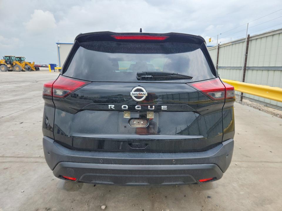 2021 Nissan Rogue VIN JN8AT3AA9MW004480 COPART salvage auction — FRONT END, Tx - Salvage Vehicle Title, sold $3,500 on 2026-07-10 (photo 6)