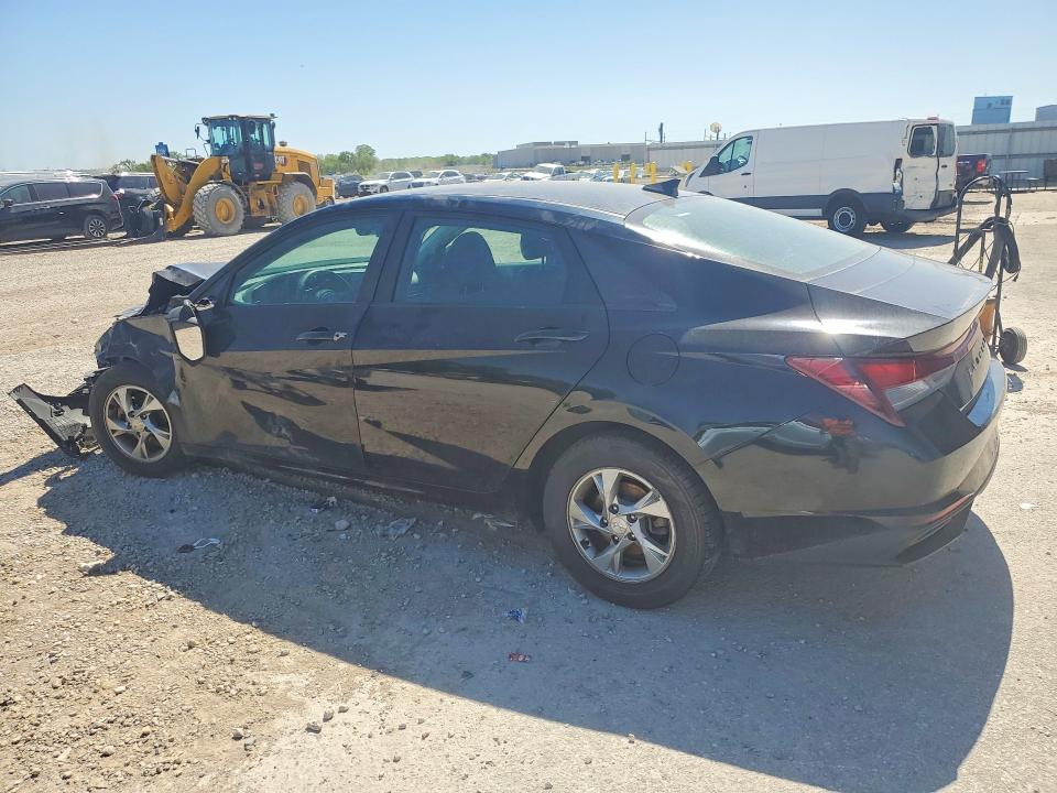 2021 Hyundai Elantra VIN KMHLL4AG2MU173584 COPART salvage auction — FRONT END, Ia - Cert Of Title-Salvage Title, sold $2,600 on 2026-07-17 (photo 2)