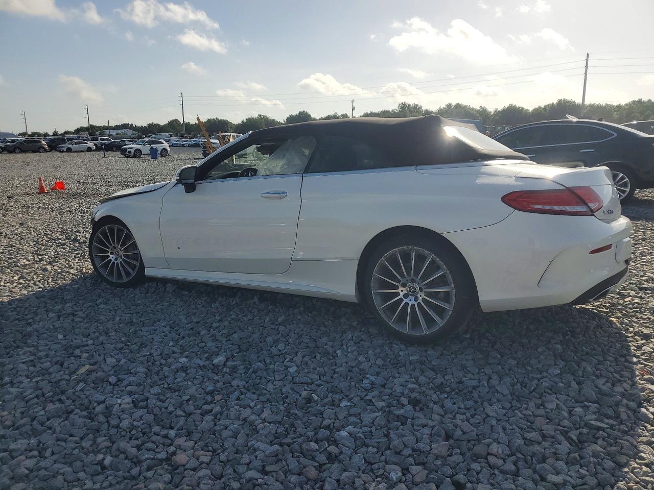 2017 Mercedes-Benz C-Class VIN WDDWK4JB9HF521809 COPART salvage auction — Front End, FL - CERT OF TITLE SLVG REBUILDABLE, sold $2,150 on 2026-06-30 (photo 2)