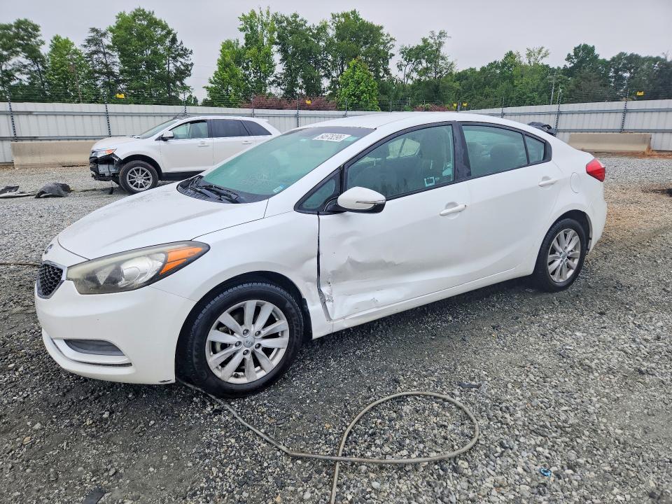 2014 Kia VIN KNAFX4A65E5208480 COPART salvage auction — SIDE, Sc - Cert Of Title-Salvage, sold $1,450 on 2026-07-20 (photo 1)
