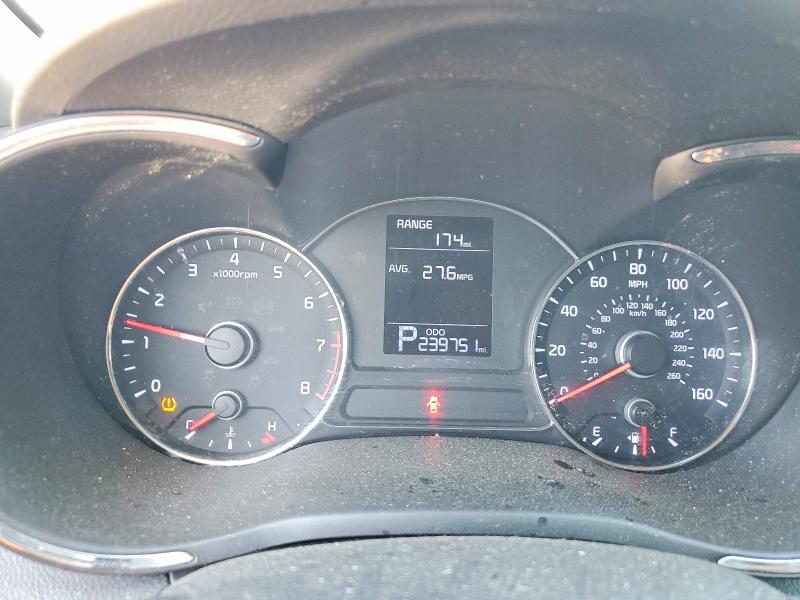 2016 Kia Forte VIN KNAFK4A66G5601910 COPART salvage auction — REAR END, Al - Cert Of Title-Salvage Title, sold $225 on 2026-07-09 (photo 9)