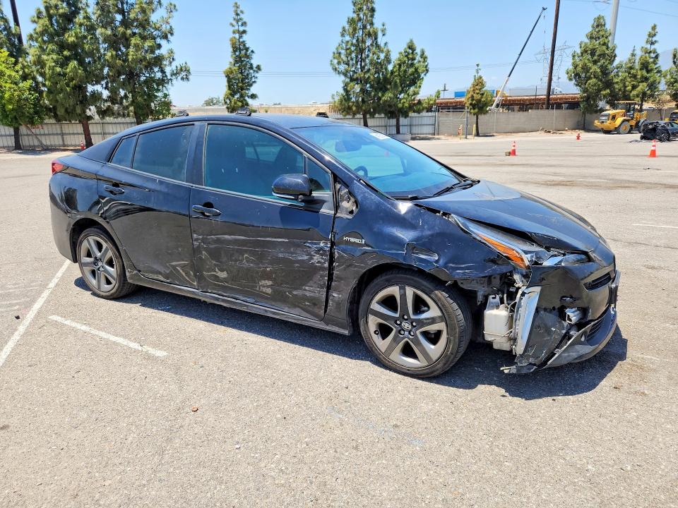 2022 Toyota Prius VIN JTDKAMFU5N3180587 COPART salvage auction — FRONT END, Ca - Salvage Certificate, sold $6,300 on 2026-07-02 (photo 4)