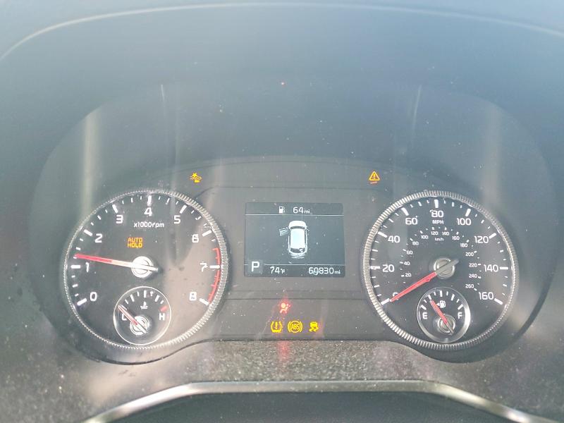 2020 Kia VIN 5XYP6DHC1LG035759 COPART salvage auction — FRONT END, Ma - Cert Of Title-Salvage, sold $5,500 on 2026-07-08 (photo 9)
