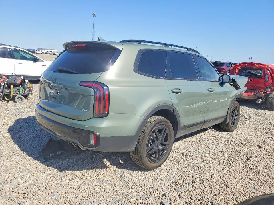 2025 Kia Telluride VIN 5XYP5DGC7SG699633 COPART salvage auction — FRONT END, Tx - Salvage Vehicle Title, sold $250 on 2026-07-28 (photo 6)