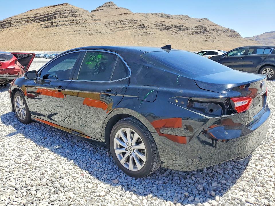 2018 Toyota Camry VIN JTNB11HK9J3000396 COPART salvage auction — REAR END, Nv - Salvage Title, sold $7,700 on 2026-07-06 (photo 2)