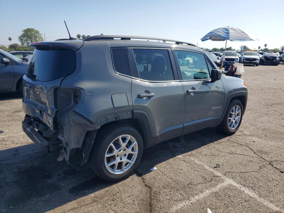 2020 Jeep Renegade VIN ZACNJABB3LPL61595 COPART salvage auction — REAR END, Ca - Salvage Certificate, sold $2,450 on 2026-07-24 (photo 3)