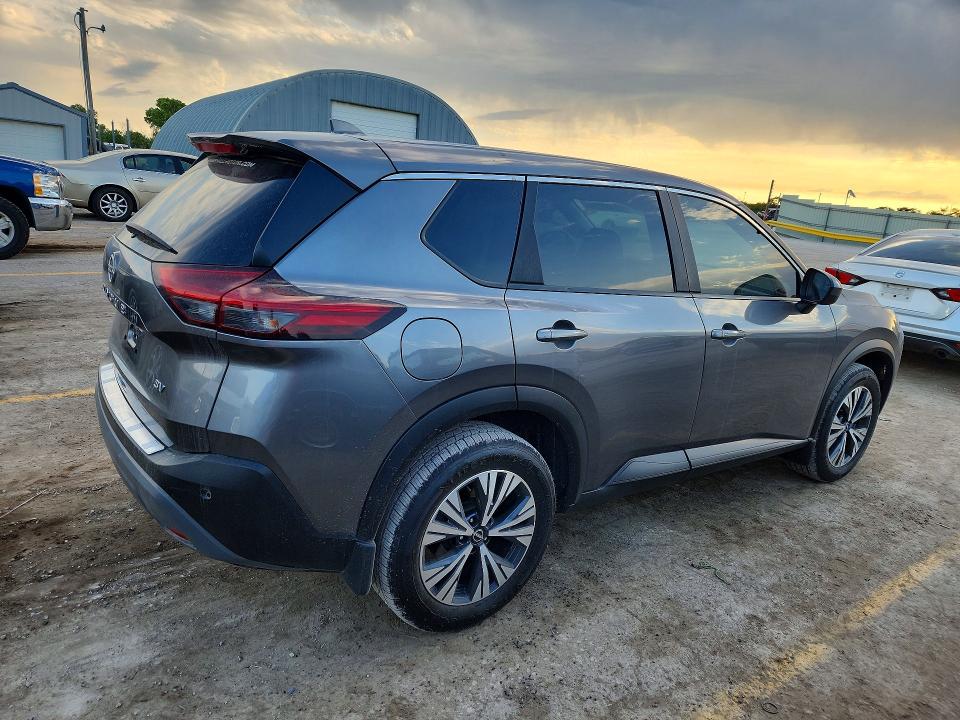 2023 Nissan Rogue VIN JN8BT3BA2PW423018 COPART salvage auction — HAIL, KS - CERT OF TITLE-SALVAGE, sold $1,000 on 2026-07-29 (photo 3)