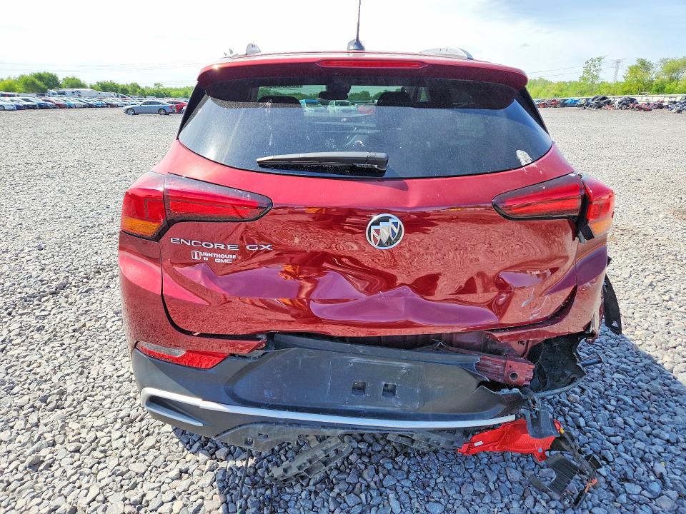 2023 Buick Encore VIN KL4MMDS22PB041007 COPART salvage auction — FRONT END, Il - Salvage Certificate, sold $2,100 on 2026-07-13 (photo 6)