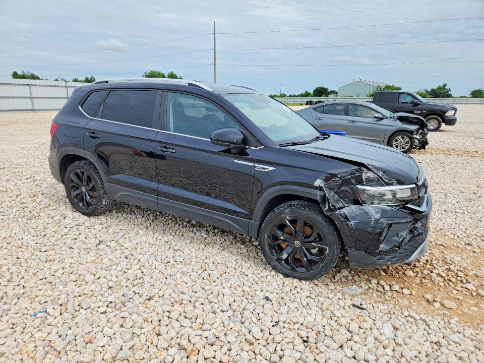 2023 Volkswagen Taos VIN 3VVSX7B28PM313382 COPART salvage auction — FRONT END, Tx - Salvage Vehicle Title, sold $8,600 on 2026-07-16 (photo 4)