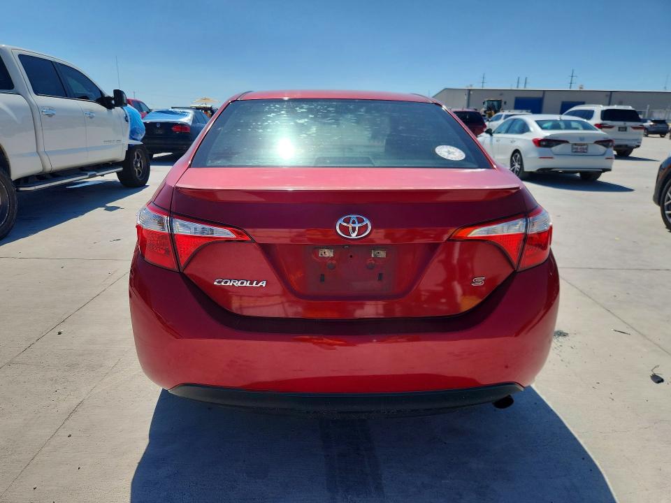 2016 Toyota Corolla VIN 5YFBURHE7GP467692 COPART salvage auction — FRONT END, Tx - Certificate Of Title, sold $175 on 2026-07-31 (photo 6)