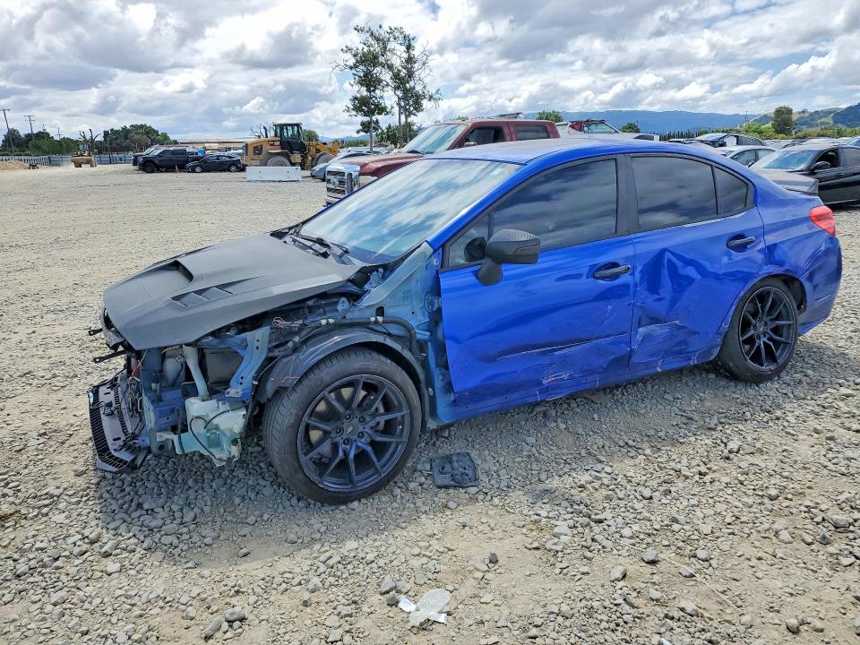 2017 Subaru Wrx VIN JF1VA1N60H8832348 COPART salvage auction — FRONT END, Ca - Salvage Certificate, sold $1,200 on 2026-07-28 (photo 1)