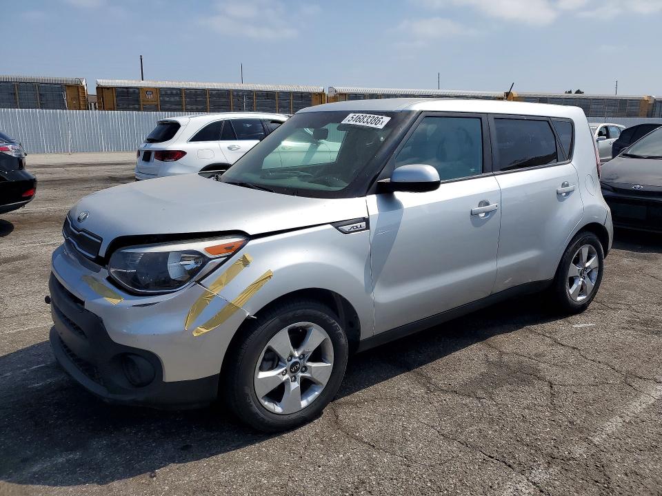 2017 Kia Soul VIN KNDJN2A24H7473324 COPART salvage auction — FRONT END, Ca - Dis/Dlr/Exp Only Clean Title (P), sold $1,850 on 2026-07-10 (photo 1)