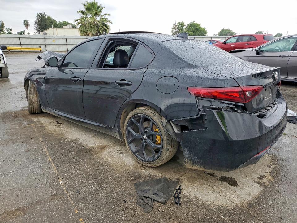 2021 Alfa romeo Giulia VIN ZARFAMBN6M7646069 COPART salvage auction — FRONT END, Ca - Salvage Certificate, sold $525 on 2026-07-24 (photo 2)
